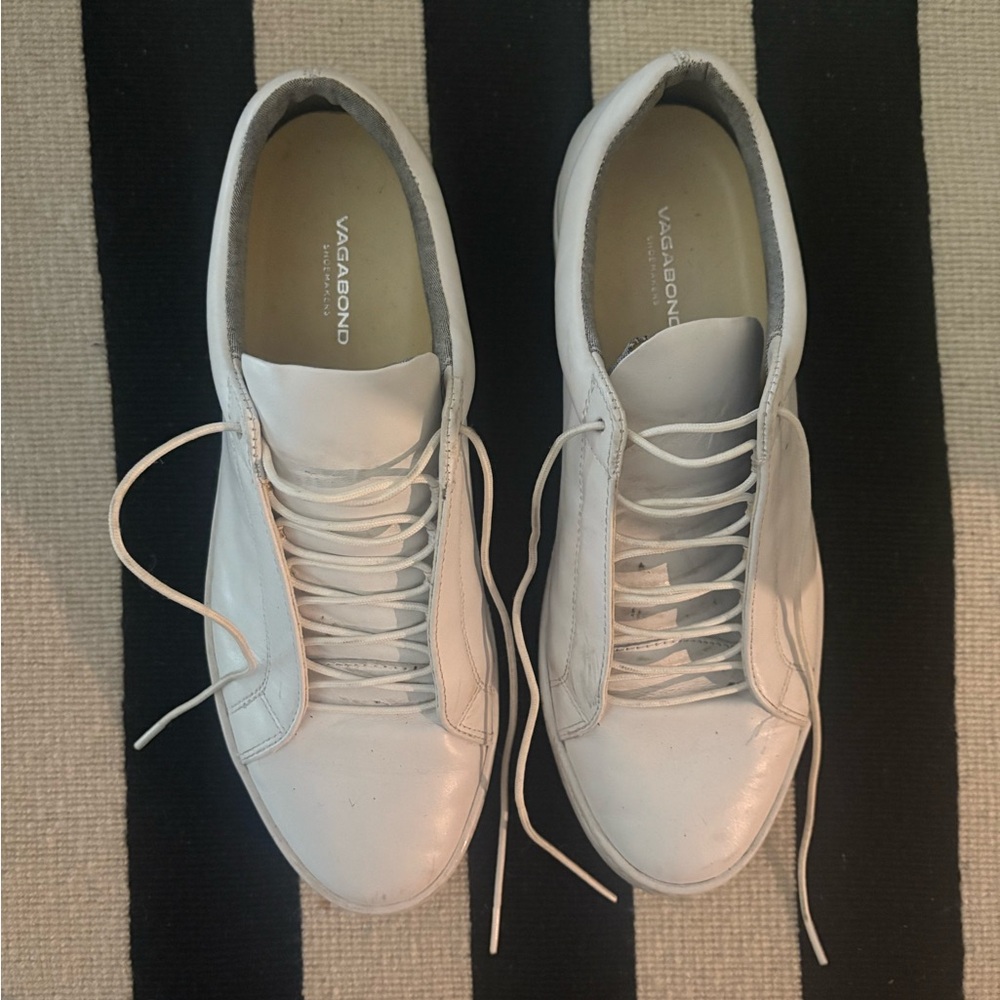 Vagabond white leather sneaker
